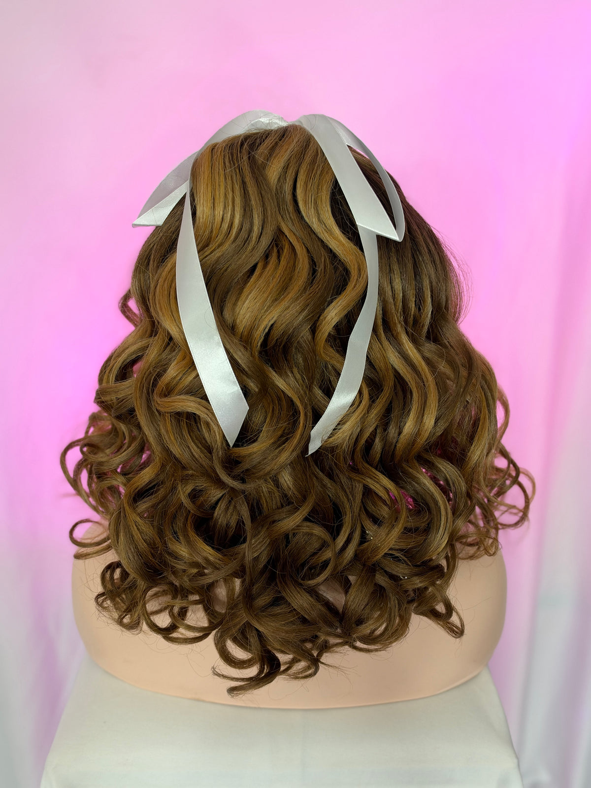 Peluca 166 de Cabello 100% Humano 26 Pulgadas Caramelo, Lace Front, partidura Libre.