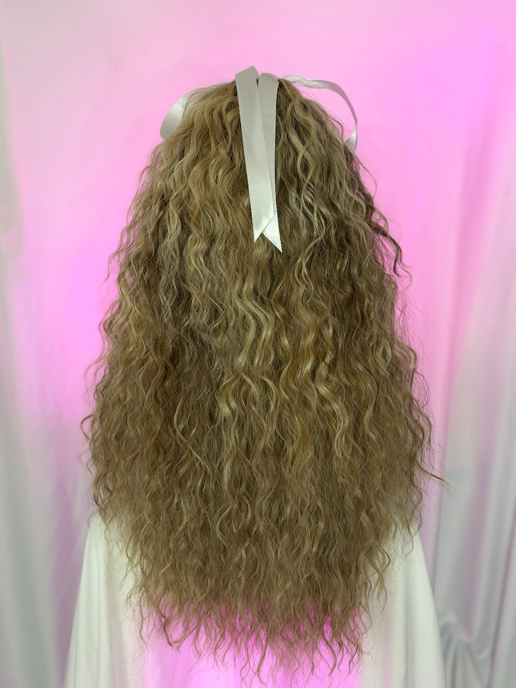 Peluca 169 de Cabello 100% Humano 30 Pulgadas Miel con raíz Castaña, Lace Frontal, Partidura libre.