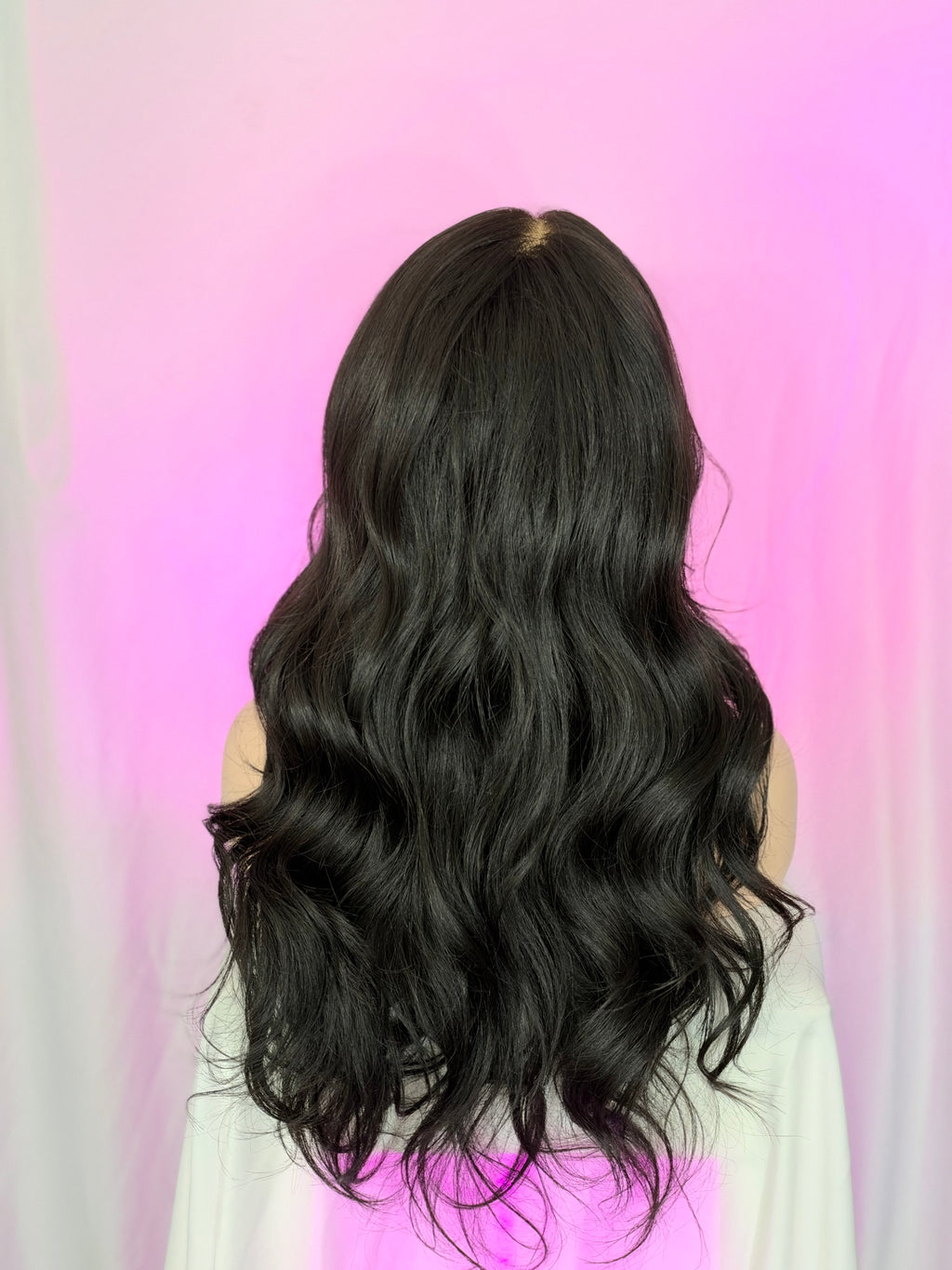 Peluca 184 de cabello Semi ~ Natural 32 Pulgadas, Lace 360, Partidura Libre