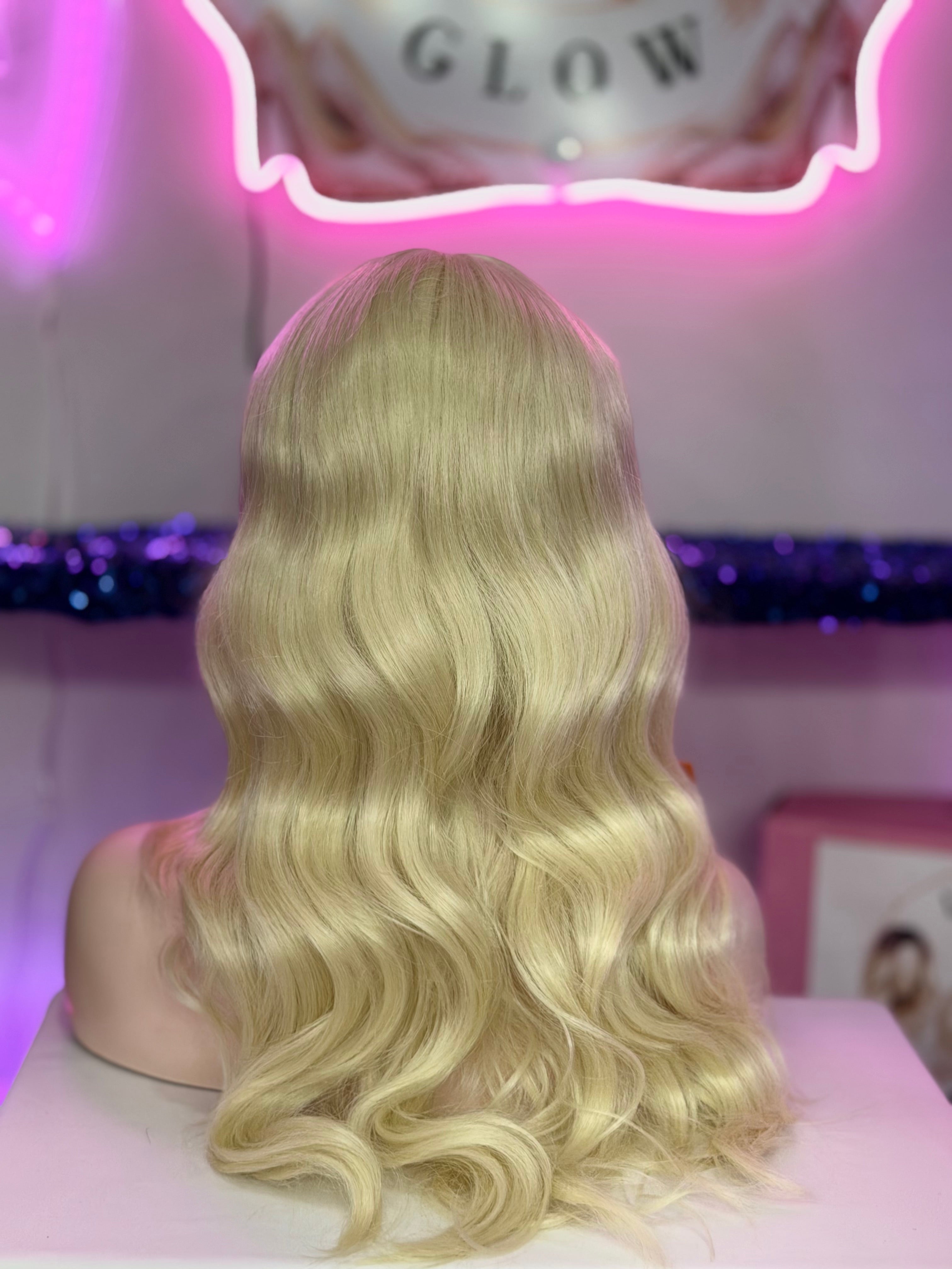 Pelucas De Cabello 1000% Natural-Rubio