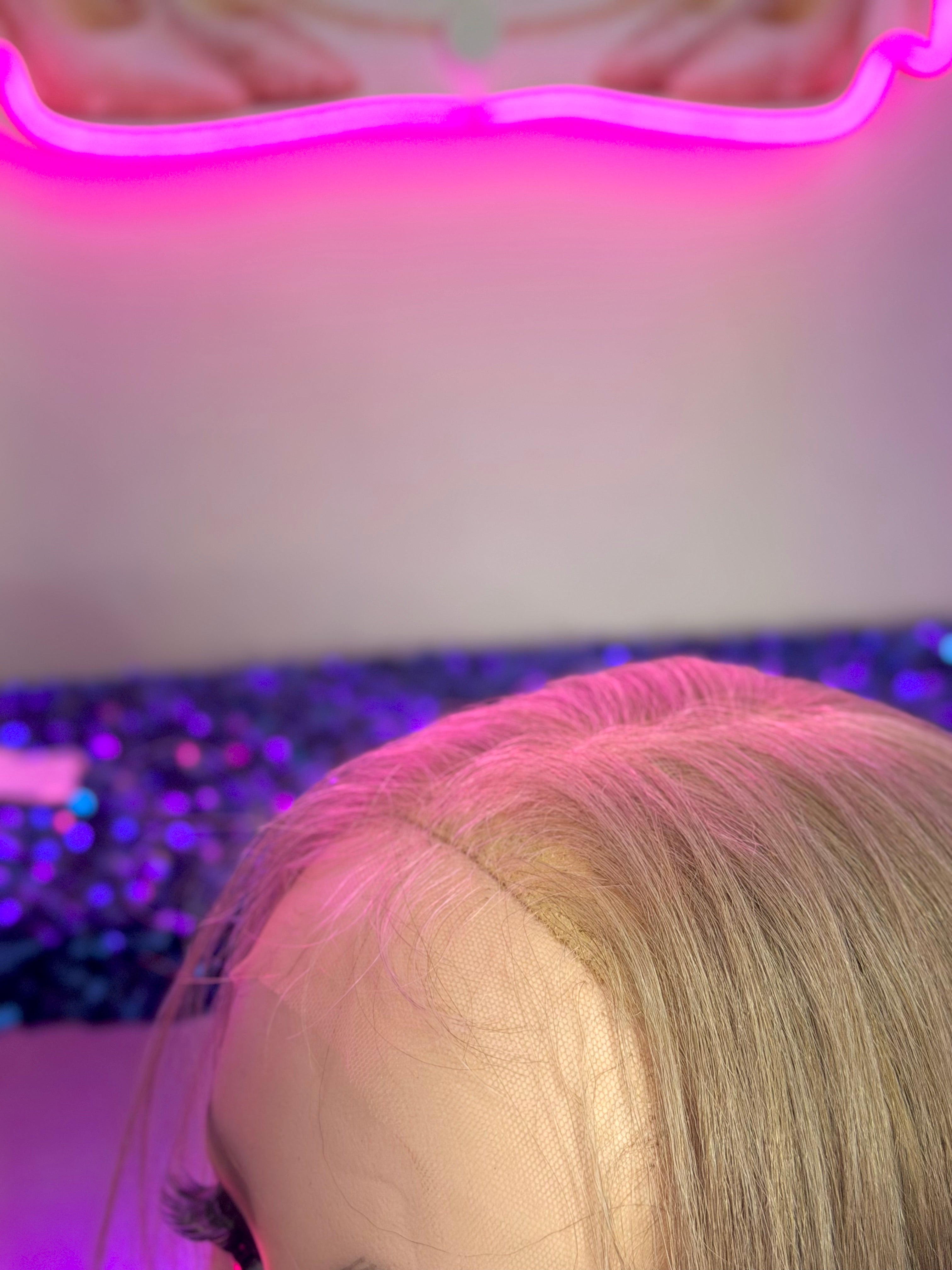 Peluca Natural 100% Pelo Humano- Rubio Cenizo