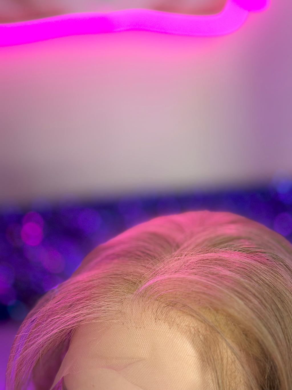 Peluca Natural 100% Cabello Humano-Rubio Cenizo
