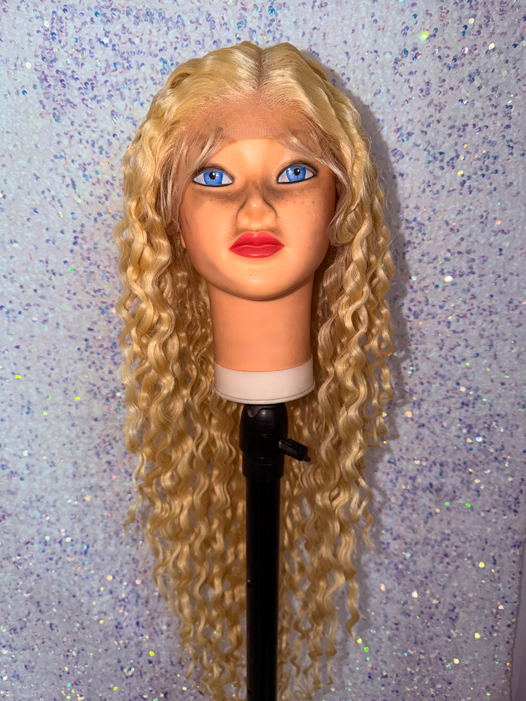 Peluca Cabello Natural-Rubia