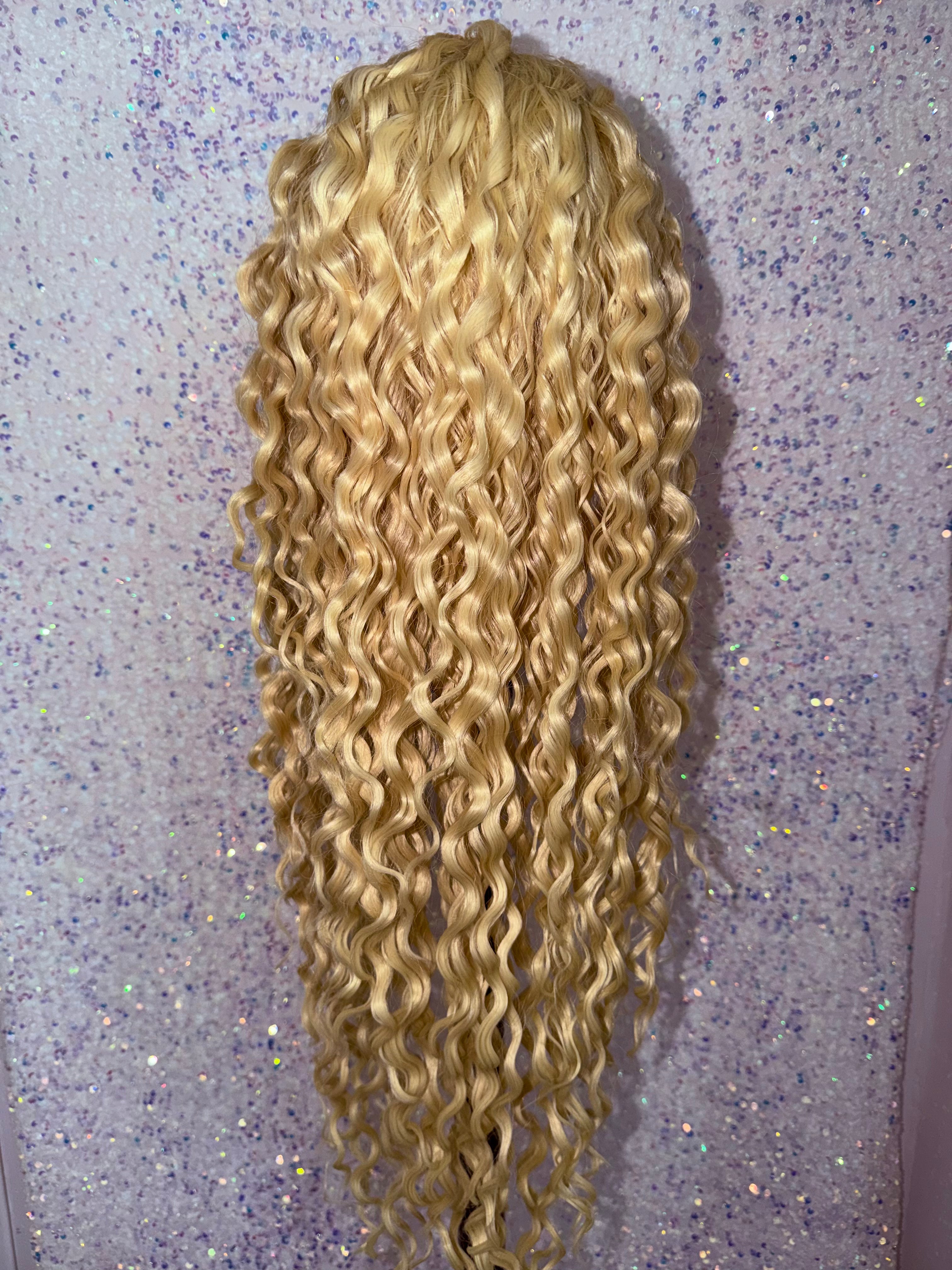 Peluca Cabello Natural-Rubia