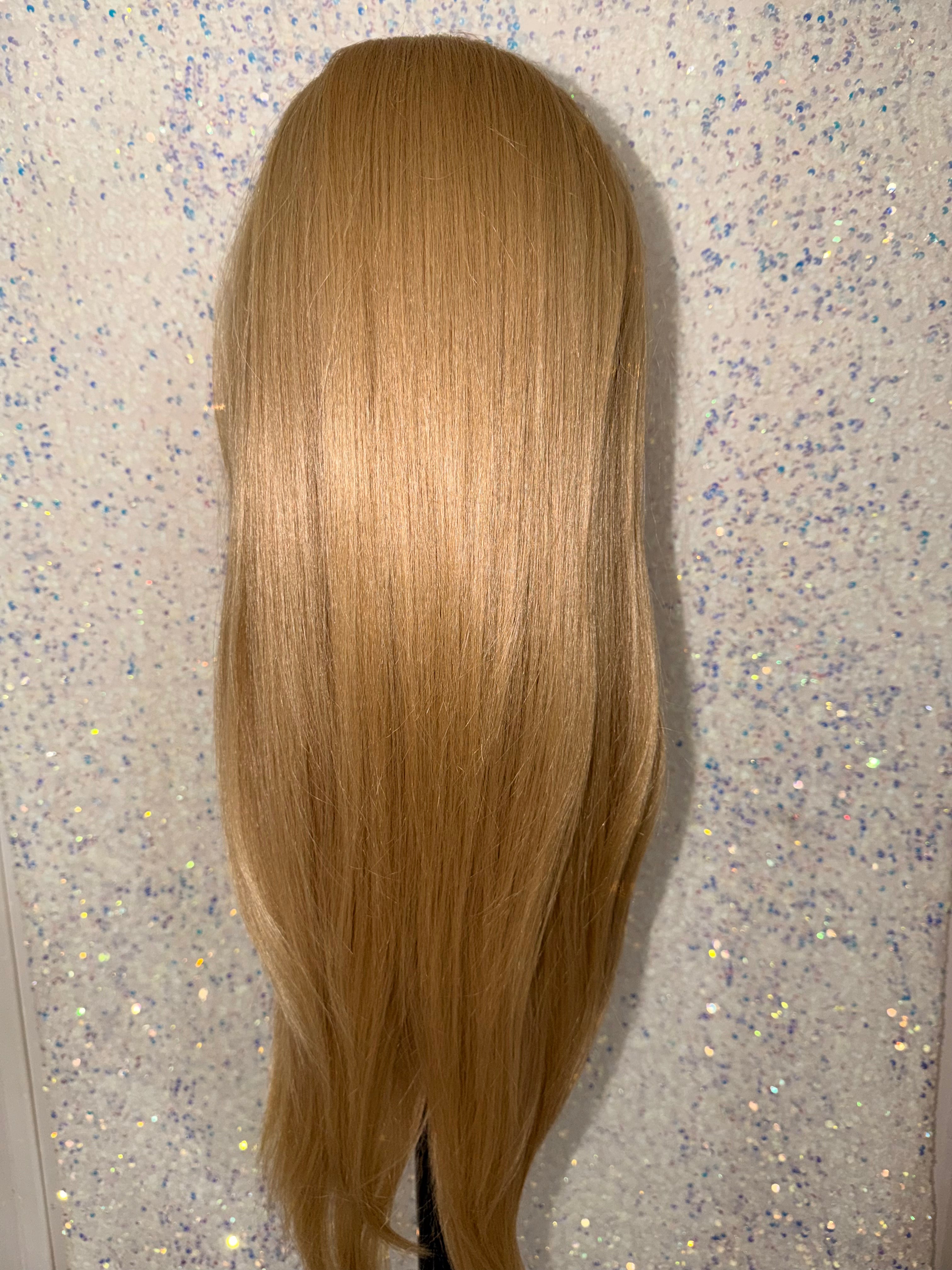 Peluca Cabello Natural-Rubia
