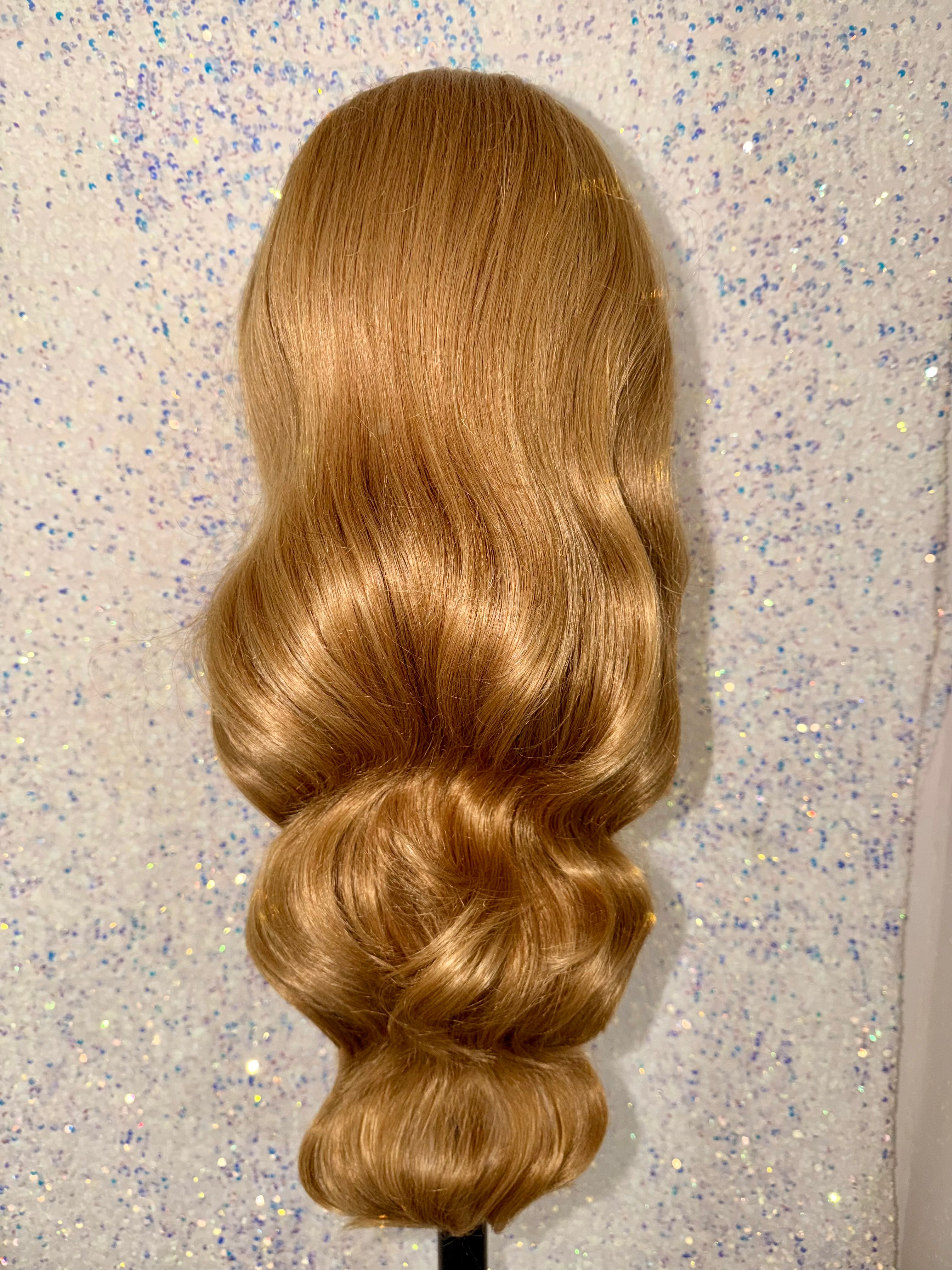 Peluca Cabello Natural-Rubio