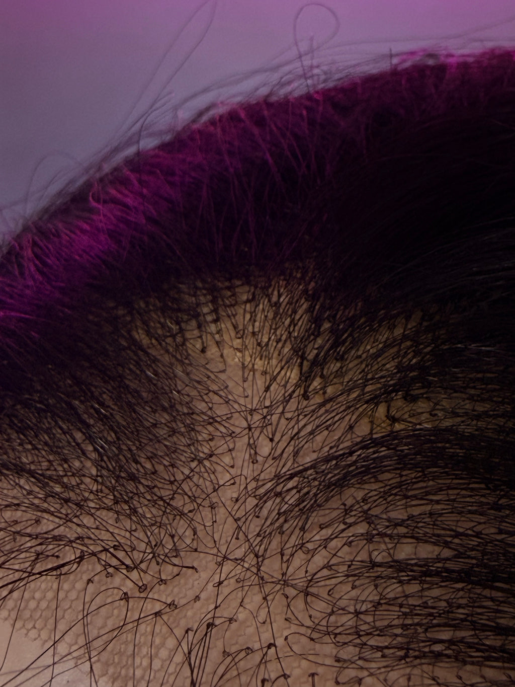 Peluca Cabello Natural-Negro