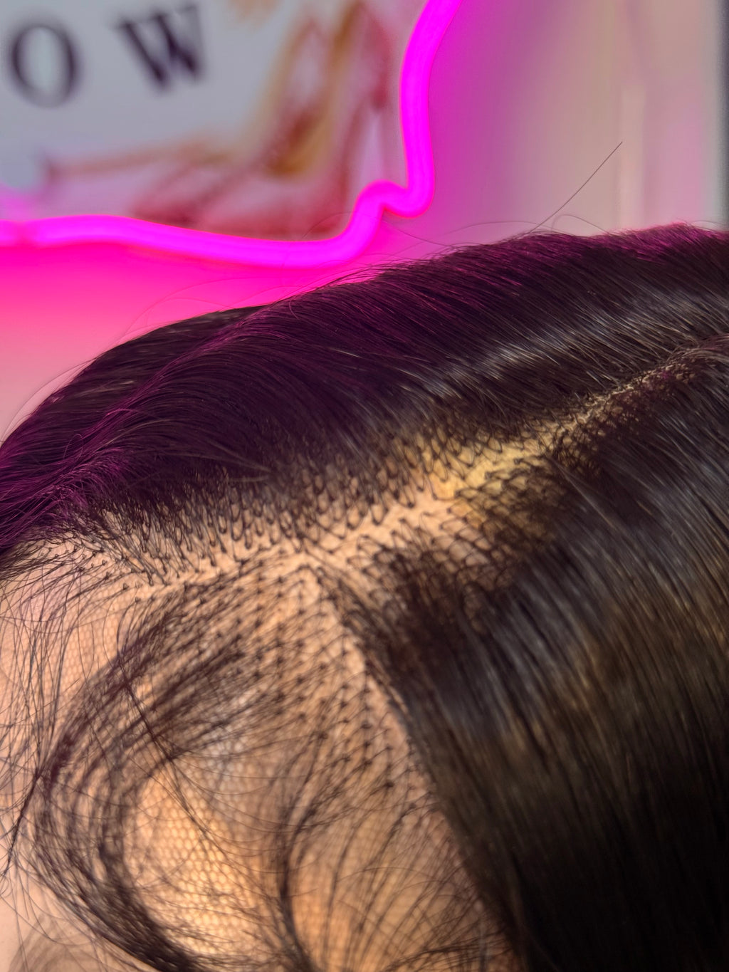 Peluca Cabello Natural-Negro