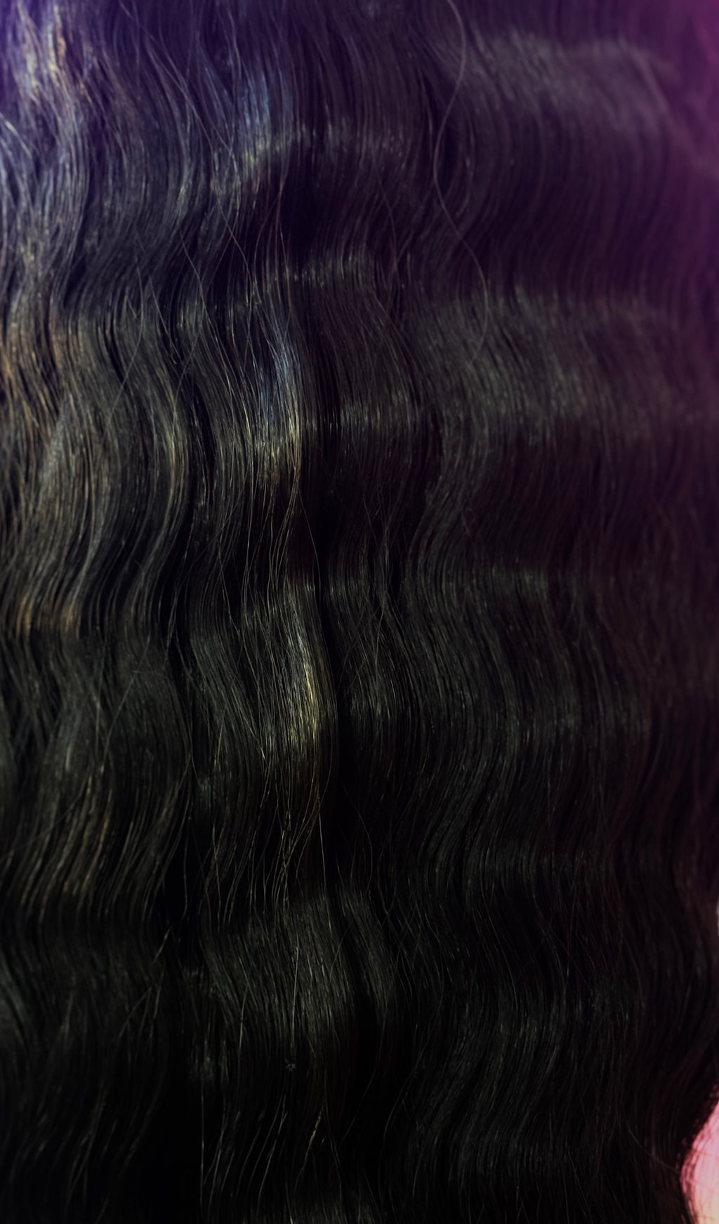 Peluca Cabello Natural-Negro