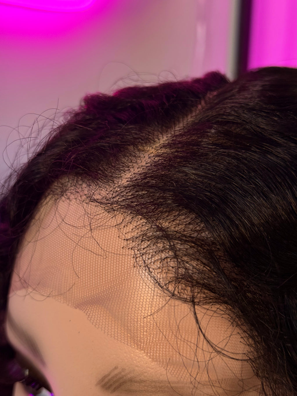 Peluca Cabello-Natural Negro