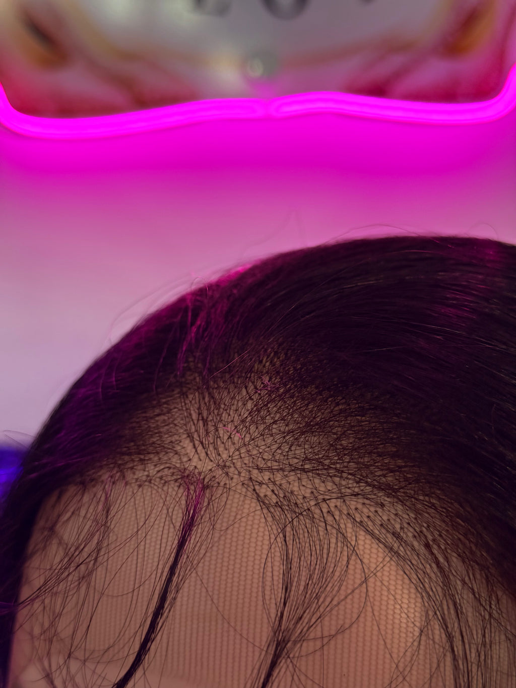 Peluca Cabello Natural-Negro