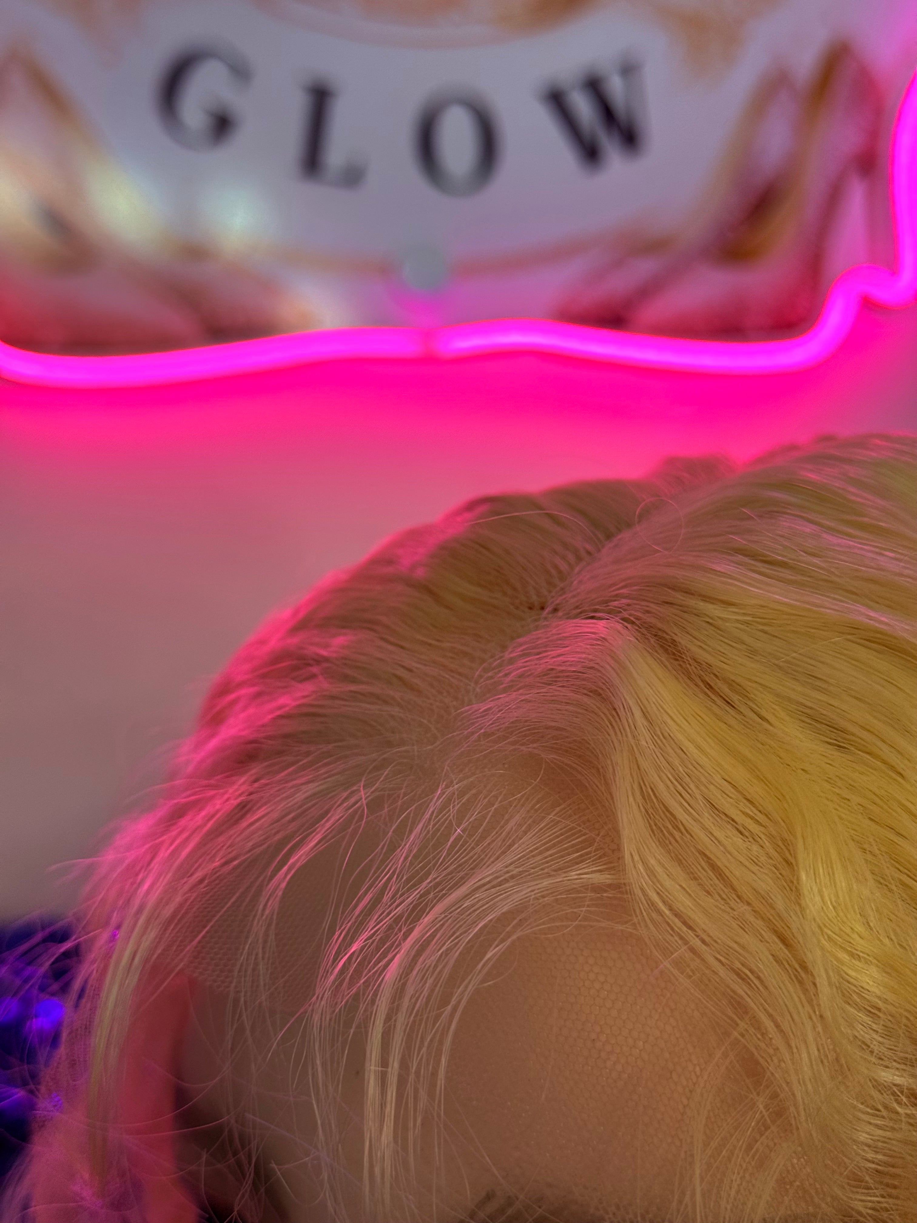 Peluca Cabello Natural-Rubia