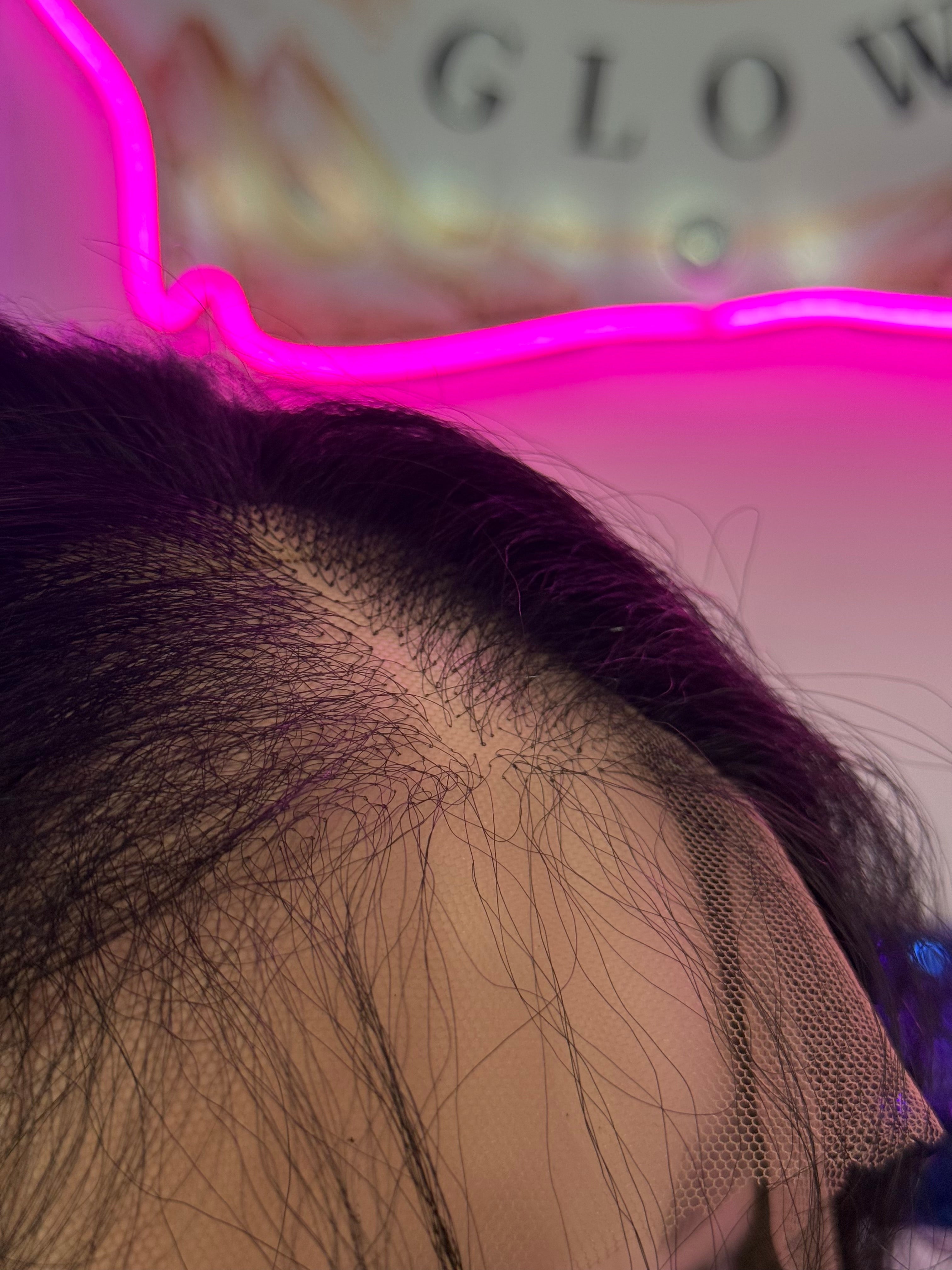 Peluca Cabello-Natural Negro