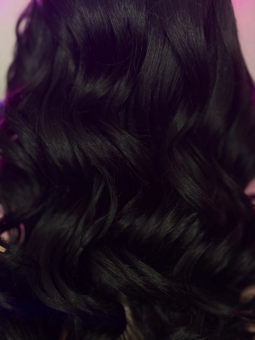 Peluca Cabello-Natural Negro