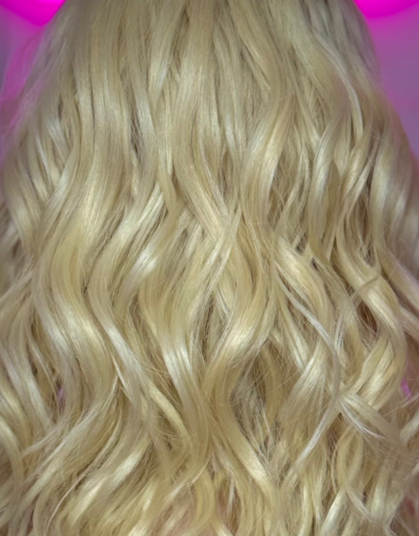 Peluca Cabello Semi~Natural-Rubio