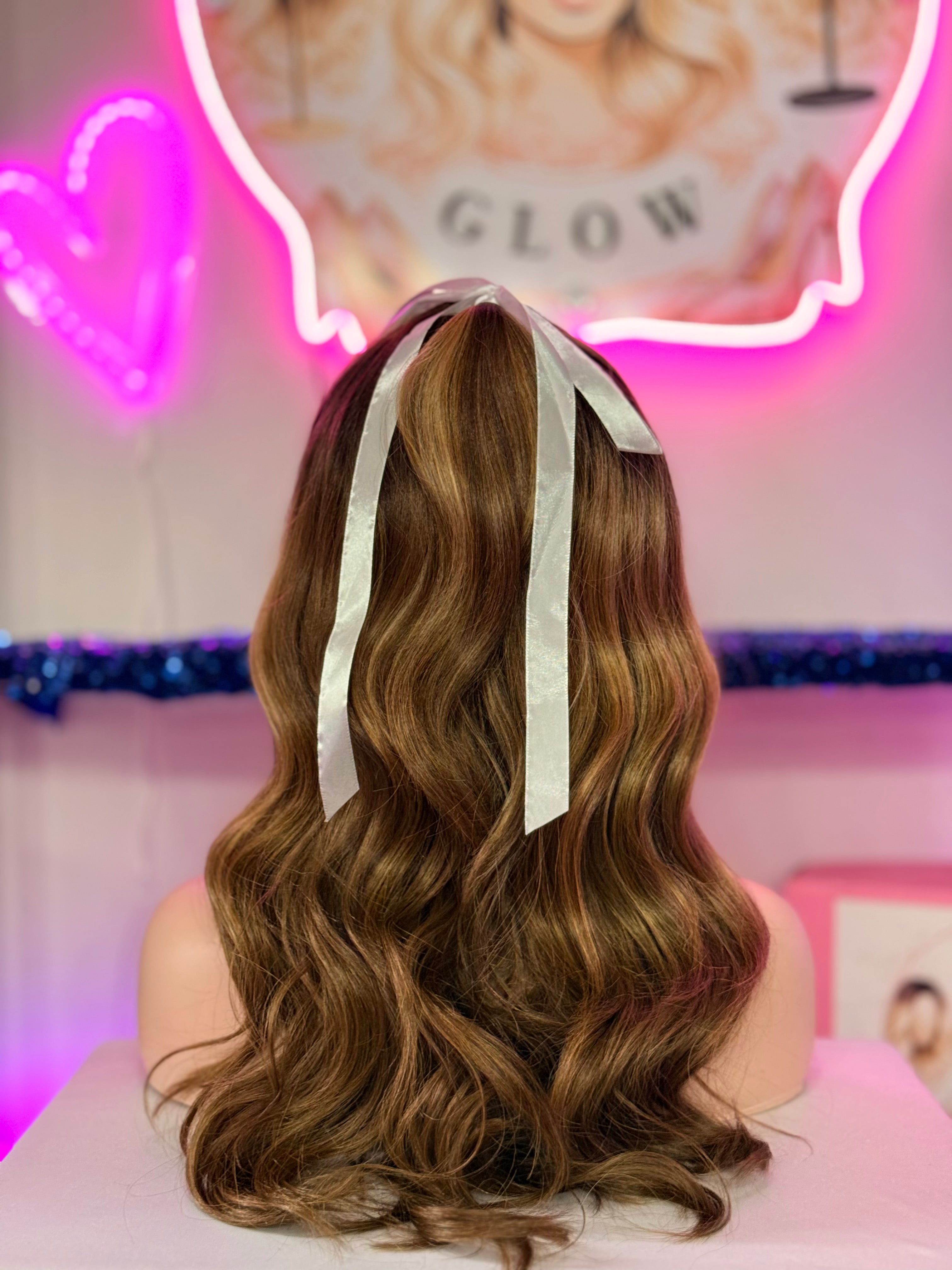 Peluca Natural 100% Cabello Humano/ Castana