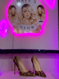 Stilettos~Estampado Leopardo.